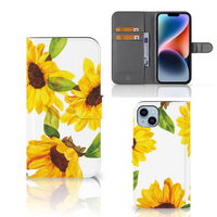 Hoesje voor iPhone 15 Plus Zonnebloemen