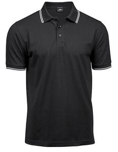 Tee Jays TJ1407 Luxury Stripe Stretch Polo