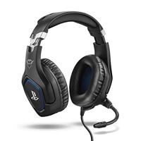 Trust Gaming GXT 488 Forze Gaming Headset - Officially Licensed for PlayStation - Headset met Opvouwbare Microfoon voor PS4 en PS5, In-line Volumeregeling, Zachte Oorkussens, Kabel van 1.2m - Zwart