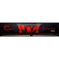 G.Skill Aegis Werkgeheugenmodule voor PC DDR4 8 GB 1 x 8 GB Non-ECC 3000 MHz 288-pins DIMM CL16-18-18-38 F4-3000C16S-8GISB - thumbnail