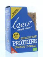 Leev Bio Qrackers Proteïne & Lijnzaad