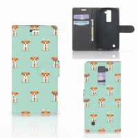 LG K10 2015 Telefoonhoesje met Pasjes Pups