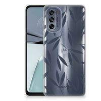 Motorola Moto G62 5G TPU Case Leaves Blue - thumbnail