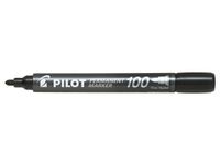 Viltstift PILOT SCA-100-B rond 1mm zwart