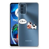 Motorola Moto E32/E32s Telefoonhoesje met Naam Cow