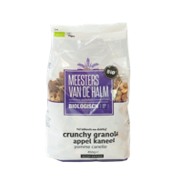 De Halm Crunchy Granola Appel & Kaneel (450 gram)