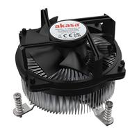 AKASA AK-CC6608BP01 Low Profile CPU-koeler - Socket LGA 1700, 63,2 mm hoogte