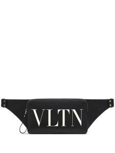 Valentino Garavani sac banane VLTN en cuir - Noir