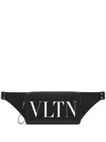 Valentino Garavani sac banane VLTN en cuir - Noir - thumbnail