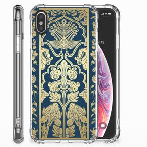 Apple iPhone X | Xs Case Beige Flowers