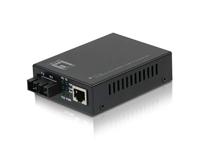 LevelOne FVT-2001 netwerk mediaconter 100 Mbit/s 1310 nm/multi-modus/ 10/100TX>100FX SC MM/2km / zwart