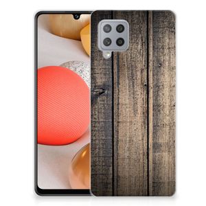 Samsung Galaxy A42 Bumper Hoesje Steigerhout