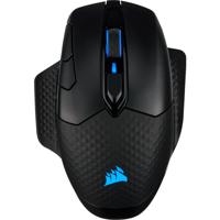 Corsair DARK CORE RGB SE muis Rechtshandig RF Wireless+Bluetooth+USB Type-A Optisch 18000 DPI