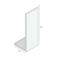 Heering Hardschuim Dakrandpaneel - 250x90x9