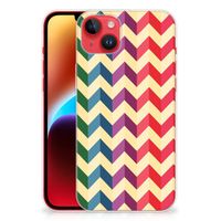 iPhone 14 Plus TPU bumper Zigzag Multi Color - thumbnail