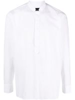 Tagliatore chemise en coton à manches longues - Blanc