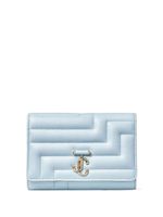 Jimmy Choo pochette Avenue à design matelassé - Bleu