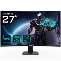 GIGABYTE GS27QC computer monitor 68,6 cm (27") 2560 x 1440 Pixels Quad HD LCD Zwart