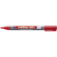 Edding 361 4-361002 Whiteboardmarker Rood 1 stuk(s)