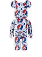 MEDICOM TOY x Grateful Dead figurine BE@RBRICK 'Steal Your Face' - Blanc