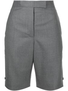 Thom Browne short à taille haute - Gris