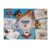 Paw Patrol Placemat/Onderleggers 12 stuks in Kleurboek