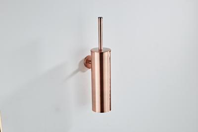 Saniclear Copper toiletborstel met wandhouder geborsteld koper Saniclear Copper toiletborstel met wandhouder geborsteld koper