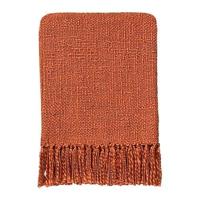 Malagoon Solid Plaid 125 x 150 cm - Spicy Oranje