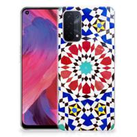 OPPO A93 5G TPU Siliconen Hoesje Mozaïek