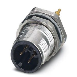 Phoenix Contact 1552955 Sensor/actuator steekconnector M12 Aantal polen: 4 Stekker, inbouw 20 stuk(s)