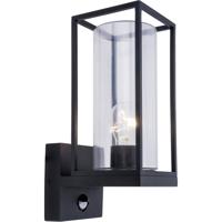 Lutec Flair 5288802012 Buitenlamp met bewegingsmelder (wand) LED E27 40 W Antraciet - thumbnail