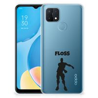 OPPO A15 Telefoonhoesje met Naam Floss - thumbnail