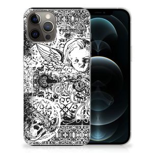 Silicone Back Case iPhone 12 Pro Max Skulls Angel