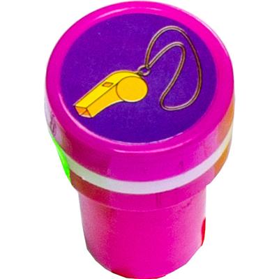 Lg-imports Stempel Voetbalfluitje Junior 4 X 2,5 Cm Paars