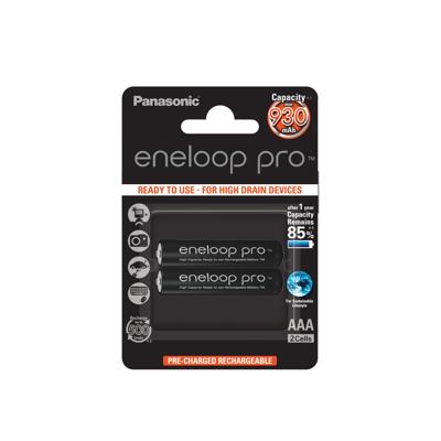 eneloop eneloop pro HR03 Oplaadbare AAA batterij (potlood) NiMH 930 mAh 1.2 V 2 stuk(s)