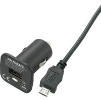 VOLTCRAFT CPS-1000 MicroUSB USB-oplader Auto Uitgangsstroom (max.) 1000 mA 1 x Micro-USB, USB - thumbnail