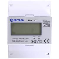 Counttec SDM72D kWh-meter 3-fasen Digitaal 80 A Conform MID: Ja 1 stuk(s) - thumbnail