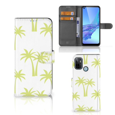OPPO A53 | OPPO A53s Hoesje Palmtrees OPPO A53 | OPPO A53s Hoesje Palmtrees