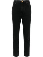 Balmain jean slim à taille haute - Noir