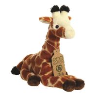 Pluche dieren knuffels giraffe van 21 cm