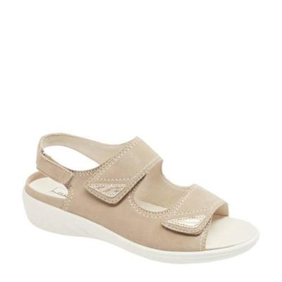 Medicus comfort leren sandalen beige Medicus comfort leren sandalen beige