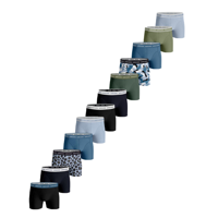 Björn Borg 12-pack boxershorts - groen/blauw/zwart
