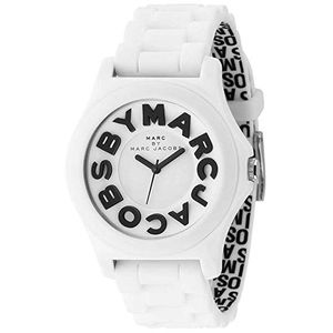 Horlogeband Marc by Marc Jacobs MBM4005 Silicoon Wit 20mm