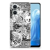 Silicone Back Case OPPO Reno8 Lite Skulls Angel - thumbnail