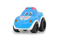 JAMARA 460547 - My Little Car - claxon, motorgeluid, muziek, knipperende lichten, terugtrekmotor, blauw