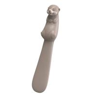 Winkee - Otter ontbijtspatel I Multifunctionele siliconen schraper: botermes, siliconen spatel klein, spatel keuken I slimme keukenhulp I voedselveilig