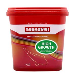 Takazumi High Growth Koivoer 1kg - Drijvende Korrels voor Groei & Gezonde Koi