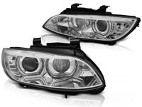 Tuning-Tec Koplampen Xenon BMW E92/E93 06-10 ANGEL EYES LED CHROOM HID