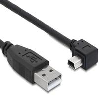 Delock 82681 Kabel USB 2.0 A - Mini-USB B 1M ACODADO