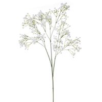 Kunstbloemen Gipskruid/Gypsophila takken wit 95 cm